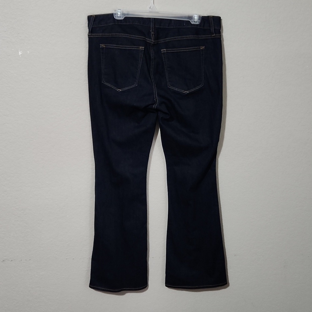 Gap Jeans 1969 Womens Size 32 R Boot Cut Curvy Dark Wash